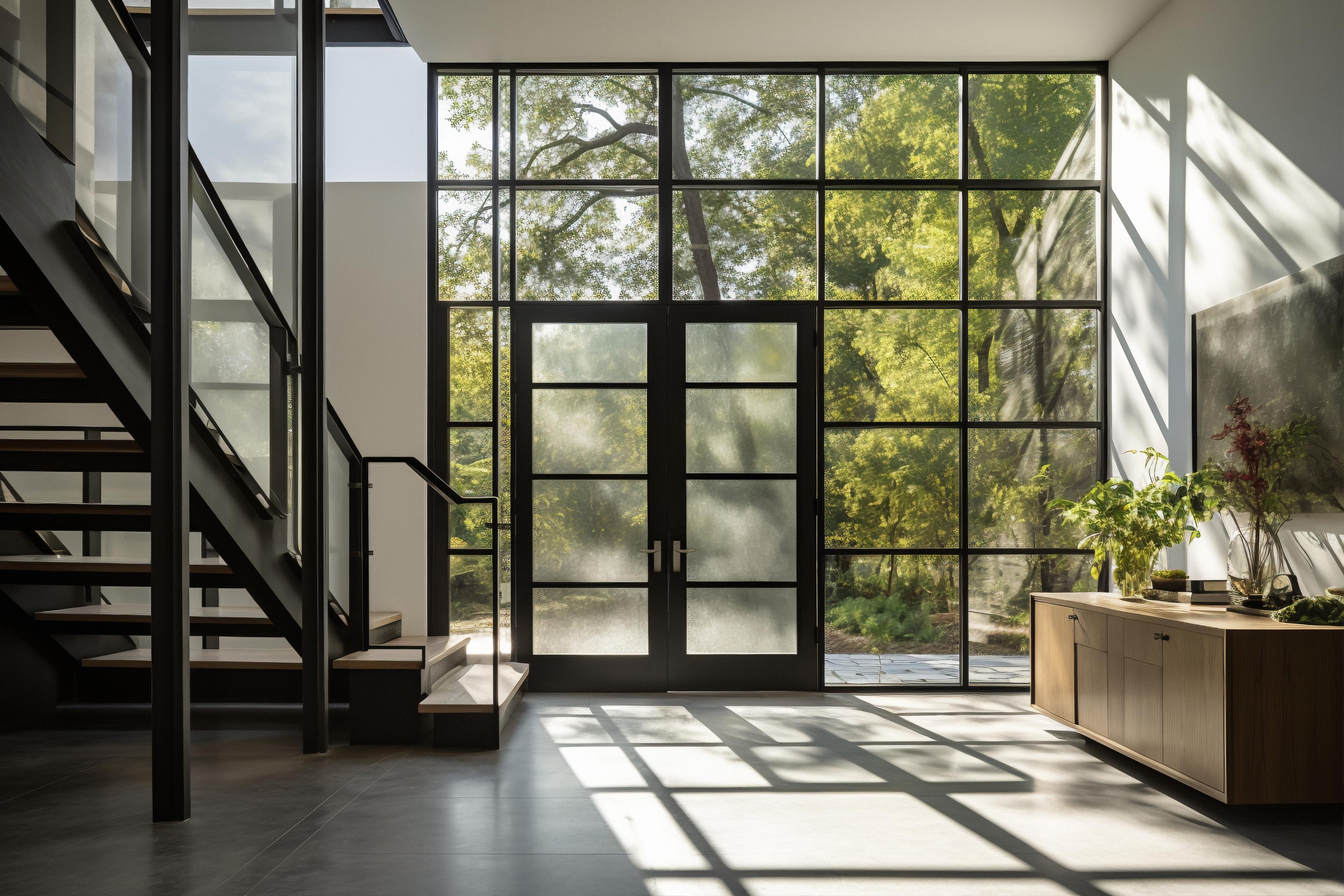 Interior with premium windows