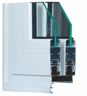 TWO TRACK SLIDING WINDOW